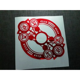 Gremory Rias High School DxD Attack Symbol Sticker Vinyl Decal Waterproof Holo
