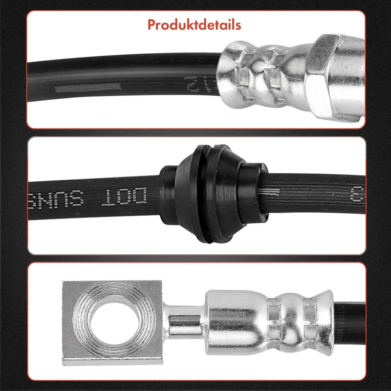 Frankberg 1 x Brake Hose Front Axle Left or Right