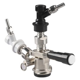 Sankey Kegerator D Type Keg Coupler D Keg Tap Dispenser with Keg Coupler Adapter Ball Lock Conversion Kit Ball Lock Disconnect Set For Beer Keg Kegging by LUCKEG