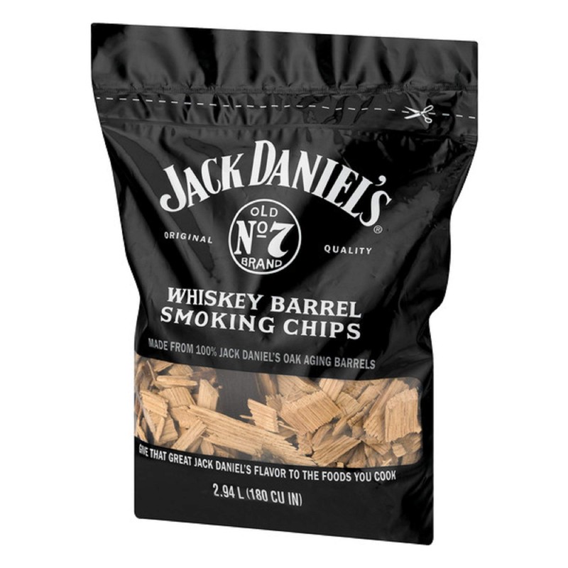 Jack Daniel's 01749 BBQ Smoking Chips, 1 pack, Black