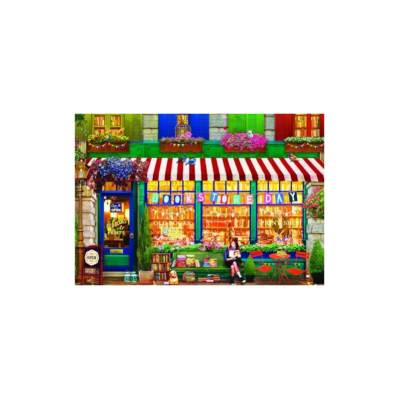 The Old Bookstore by Artbeat Studio