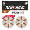 Rayovac Size 312 Hearing Aid Batteries (12 Pack), Size 312