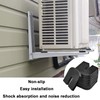 Rubber Isolator Pad 8 Packs Air Conditioner Shock Pad Anti