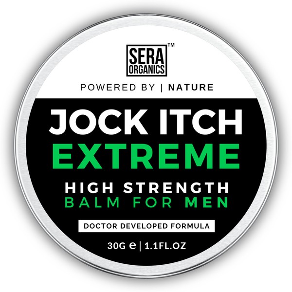 Jock Itch Treatment for Men | Antifungal Cream | Skin Jock Itch Treatment Antifungal | 30ml by Sera Organics