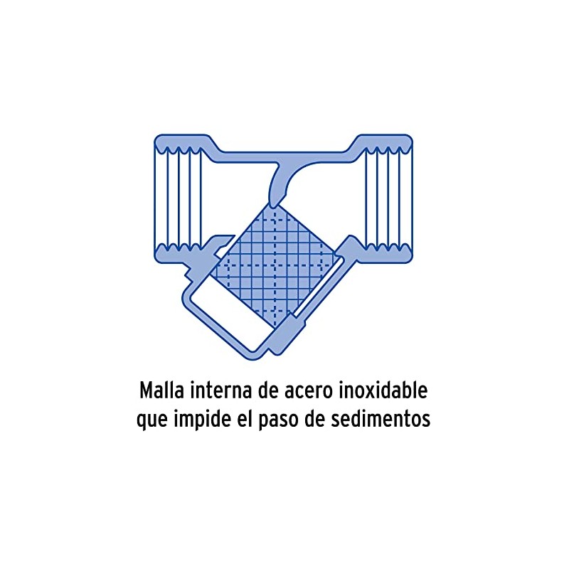 Foset FILY-1/2, Filtro de latón en "Y", 1/2"