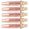 5PCS Cutting Tips Split Isobaric Propane Gas Welding Nozzles Machine