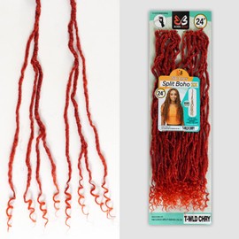 BOBBI BOSS Crochet Braids Nu Locs 2X Split Boho 24" (M1B/30)