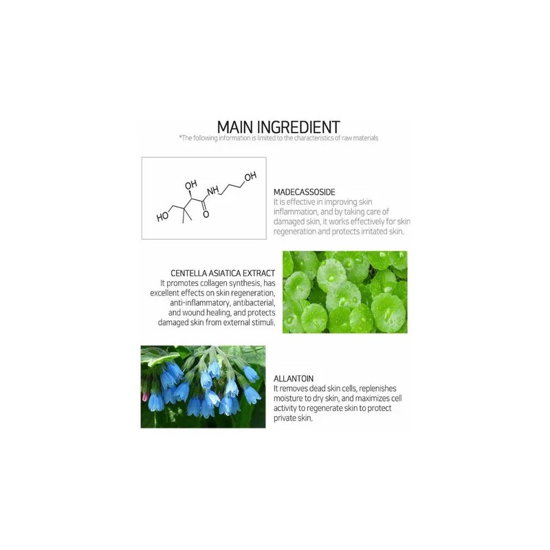 Mascarilla Coreana_ Madecassoside Carbon_ Reafirmante_20pz Normal