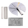 String Action Gauge Ruler Guitar Accessories Ruler 32 Pieces Feeler