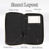 Passport Holder Wallet,Passport Holder Rfid Blocking With Safe Zipper Closure
