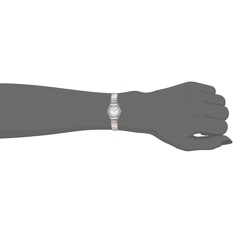 Seiko AQHK439 Women's Alba Quartz Watch Pear Watch, Silver, Dial
