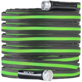 AOLINK RV Drinking Water Hose 75FT, Lead-Free, Fabric Reinforced, Lightweight, 3/4 GHT Fitting, Abrasion Resistant