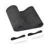 BELINOUS Suede Leather Steering Wheel Cover, DIY Stitch-On Steering Wheel