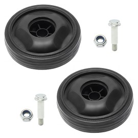 Othmro 2 Pieces Plastic Wheel 1.6 cm Inner Hole 11.5 cm OD 2.8 cm Thick Small Air Compressor Wheel Pressure Regulator Valve Plastic Air Compressor Replacement Wheel for Air Compressor Air Pressure