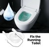 3-Inch Toilet Flappers Replacement Kit for Gerber 99-827, 3 Inch