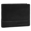 Bruno Banani Genuine Leather Men's Wallet - 022003, black, rfid