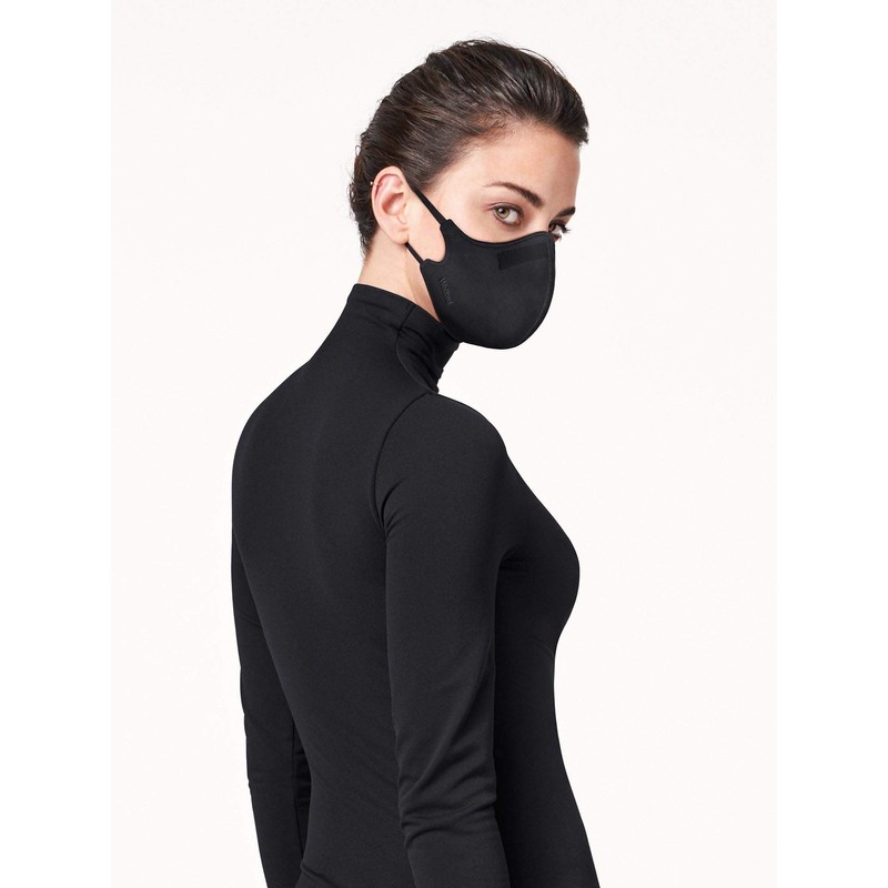 Wolford Care Mask In Black One Size/ML