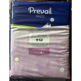 First Quality Prevail Incontinence Bladder Maximum Absorbency Control Pads, Long, 39 Count