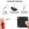 sourcing map Punch-Free 800g Automatic Sliding Screen Door Closer, Multifunctional