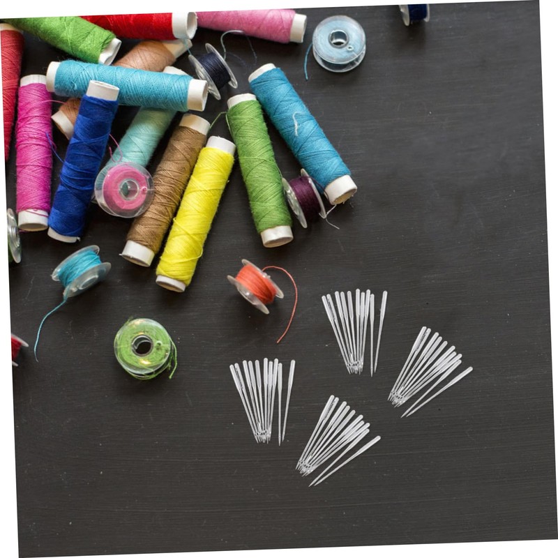 Operitacx 60pcs Heavy Duty Denim Sewing Machine Needles Multi Functional