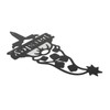 4Pcs Garden Gnome Plant Markers Durable Rustproof Decorative Metal Plant