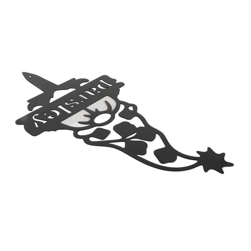 4Pcs Garden Gnome Plant Markers Durable Rustproof Decorative Metal Plant