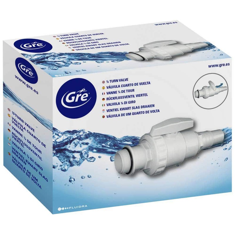 Gre 621702 - Quarter Turn Valve for Skimmer, 18 x