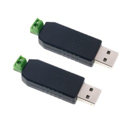 JZK USB to RS485 Converter 2x USB Type A to RS485 Adapter for Windows 7/8/XP/Linux/Vista System