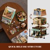 Funwhole Book-Cafe Lighting Building-Bricks Set - City Town Coffee House