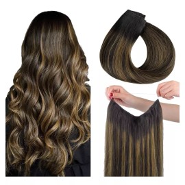 Hotbanana Extensiones Cabello Natural 95gr 16in 1pz Negro Natural Y Ca