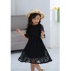 Youwon Flower Girls Dress Lace Dress Vintage Country Wedding Party