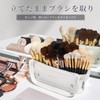 ROWNYEON Clear Makeup Case Toiletry Bag Multipurpose Travel Makeup Train