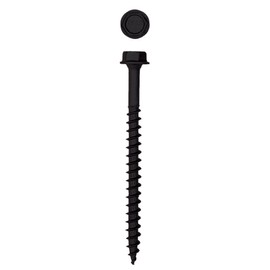 SPAX 5/16" x 4" Exterior Hex Head Structural Wood Lag Screws Powerlags Hex (250 EA) Bulk Pail Bit Included Heavy Duty Rust Resistant