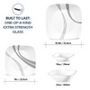 Corelle Urban Arc 16pc, Service for 4, Dinnerware Set, 8