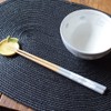 Minoru Pottery Chopsticks 9.1 inches (23.0 cm), White Bear, Gray