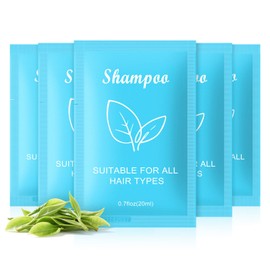 fafortune Travel Size Shampoo Bulk,Shampoo Mini Small,Green Tea Scent,0.7fl oz (20ml),Hotel Supplies Bulk for Guests Airbnbs Homes Resorts Offices （pack of 20