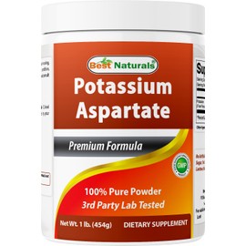 Best Naturals Potassium Aspartate Pure Powder 1 Pound