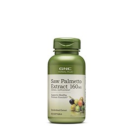 GNC Herbal Plus Saw Palmetto Extract 160mg