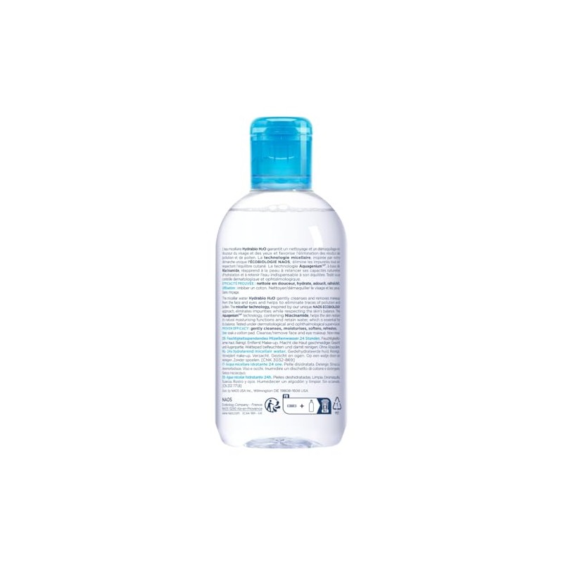 Bioderma Hydrabio H2O Agua Micelar Micellar Cleansing Water for Sensitive
