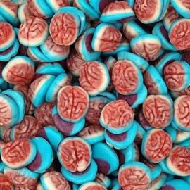 Jelly Filled Brains 780g Sweet Tub