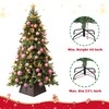 GRANNY SAYS Christmas Tree Collar for Pencil Tree, Waterproof Wicker