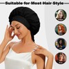 Satin Bonnet Silk Sleep Cap Extra Large for Curly Hair