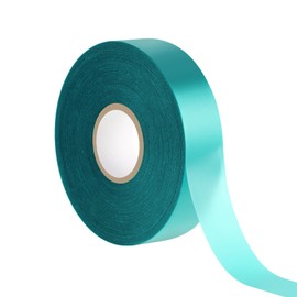 300FT Stretch Tie Tape Roll, 1'' Plant Tape Green Stretch Garden Tie, Thick Sturdy Tree Nursery Tapes Vinyl Stake Ribbon Support for Indoor Outdoor Patio Plant, Tree, Vegetables, Branches
