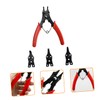 TEHAUX 1Set Circlip Plier Set Multi Functional Tool with Interchangeable