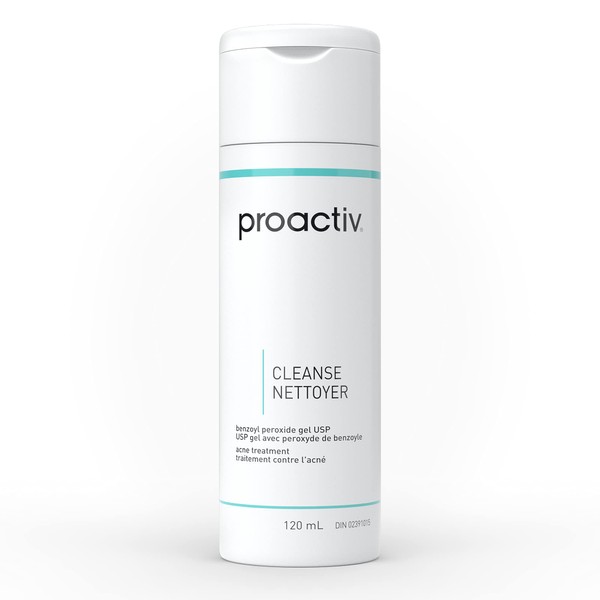 Proactiv Acne Cleanser - Benzoyl Peroxide Face Wash And Acne Treatment - Daily Facial Cleanser And Moisturizer With Exfoliating Beads - 60 Day Supply, 120 ml.