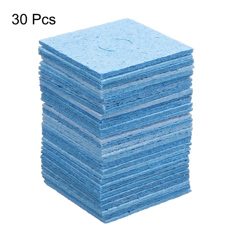 sourcing map Soldering Sponge 2.17" x 2.17" Square Sponge Replacement