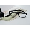 Eyekepper Spring Hinges Vintage Reading Glasses Men Readers Black +3.75