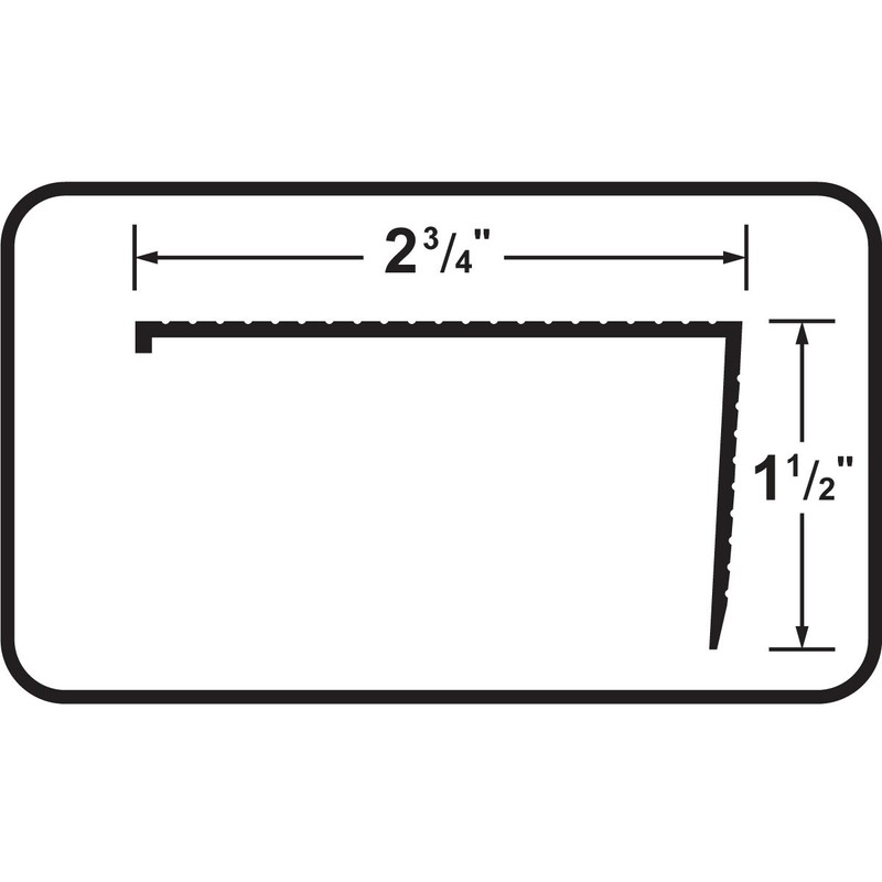 M-D Building Products 77891 2-3/4-Inch by 1-1/2-Inch by 36-Inch TH026