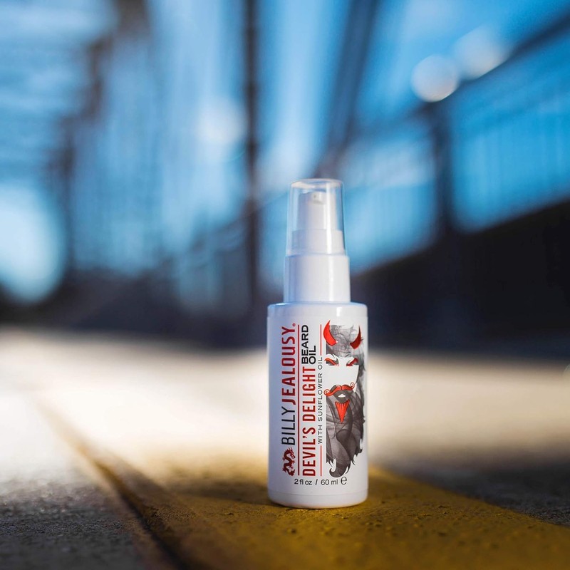 Billy Jealousy Beard Oil for Men, Weightless, Low Shine, and