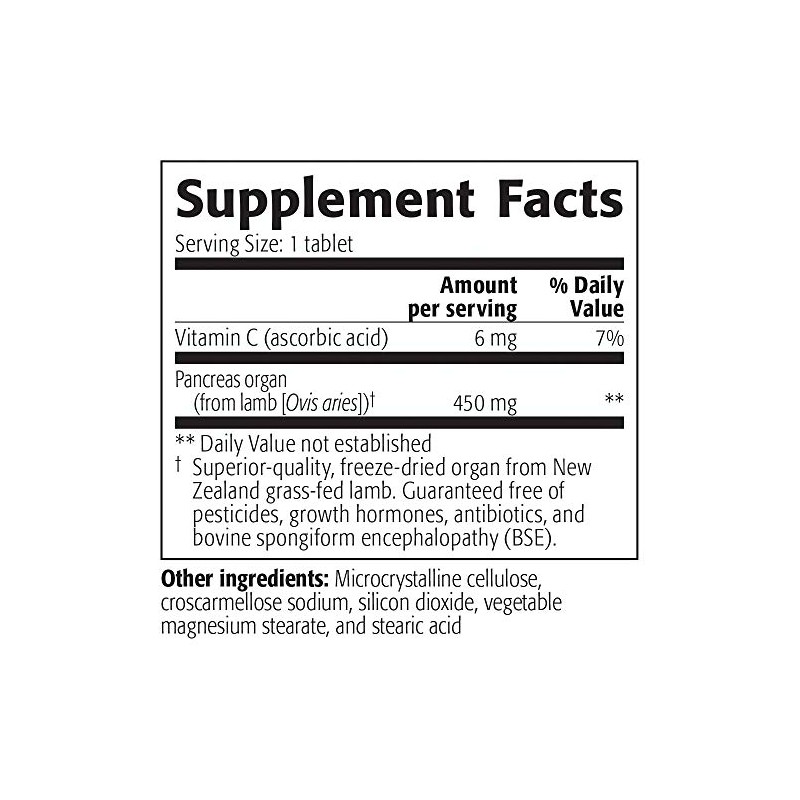 New Roots Herbal - Pure Pancreas - 30 Tablets -